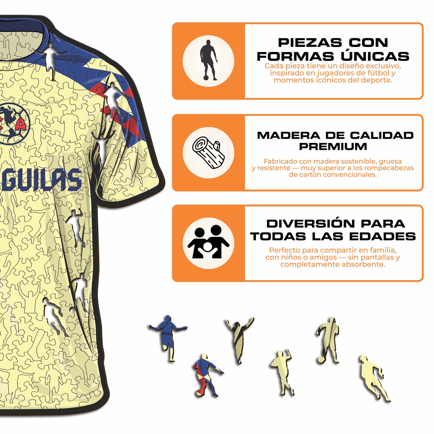 Club América® Jersey - Rompecabezas de Madera