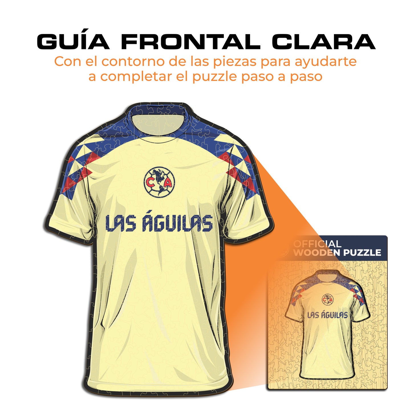 Club América® Jersey - Rompecabezas de Madera