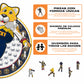 Denver Nuggets™ Mascota - Puzzle de Madera