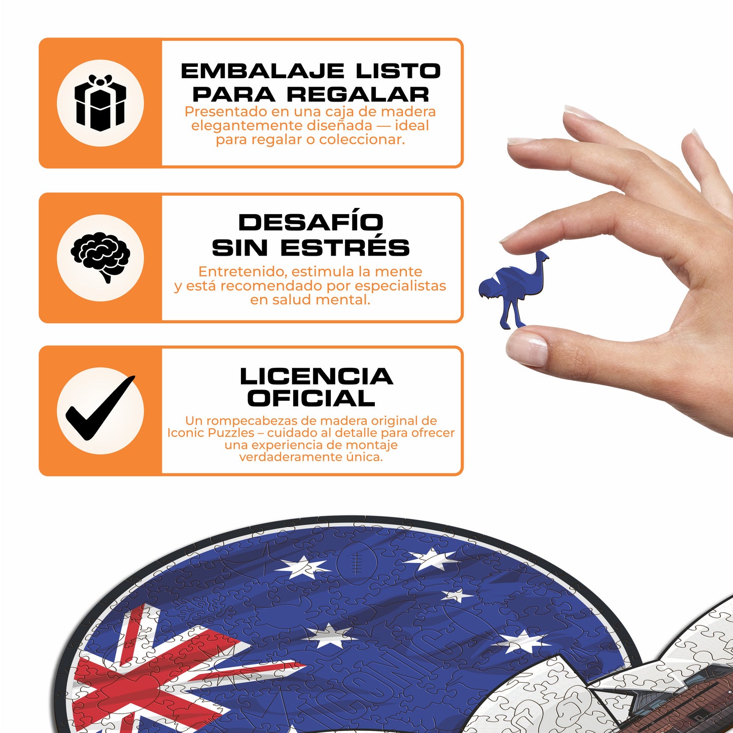 Sydney Opera House - Rompecabezas de Madera