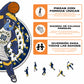 Indiana Pacers™ Mascota Puzle de Madera