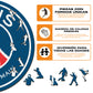 Paris Saint-Germain FC® Logo - Rompecabezas de Madera