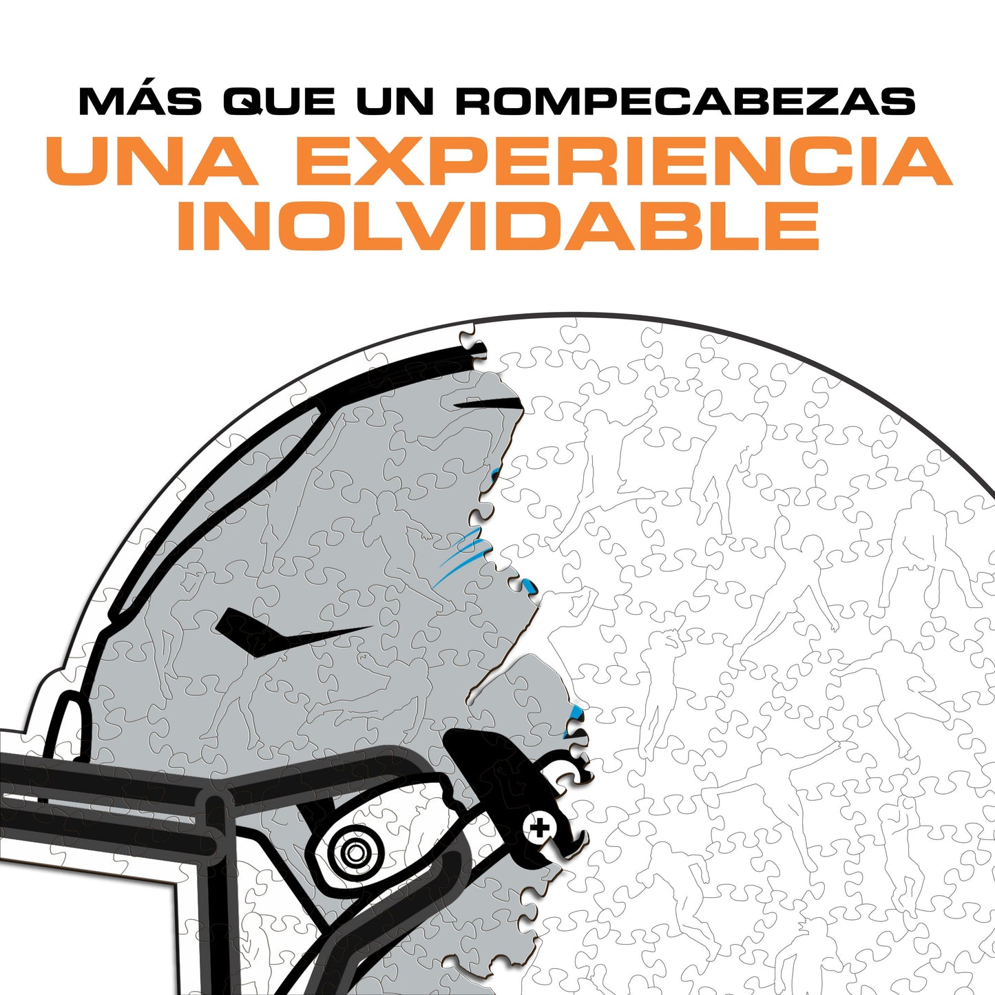 Carolina Panthers™ Casco - Rompecabezas de Madera