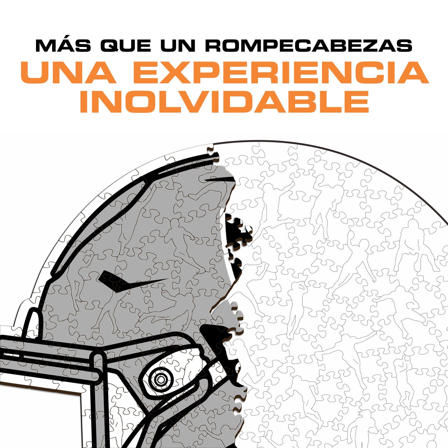 Las Vegas Raiders™ Casco - Rompecabezas de Madera