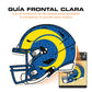 Los Angeles Rams™ Casco - Rompecabezas de Madera