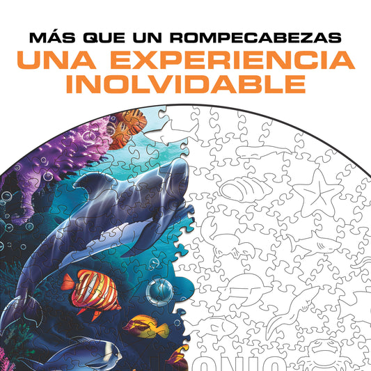 Animales Marinos - Rompecabezas de Madera