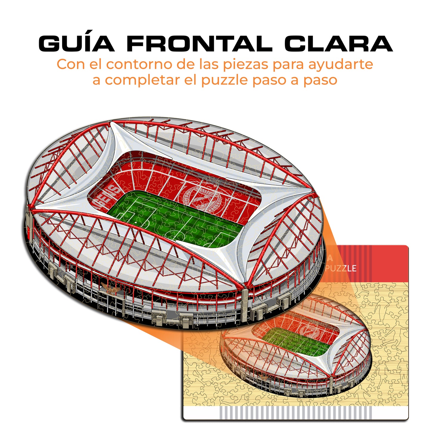 Estádio do SL Benfica® - Rompecabezas de Madera