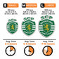 Sporting CP® Logo - Rompecabezas de Madera