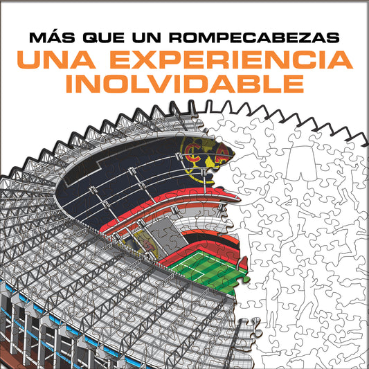 Club América® Estadio Azteca - Rompecabezas de Madera