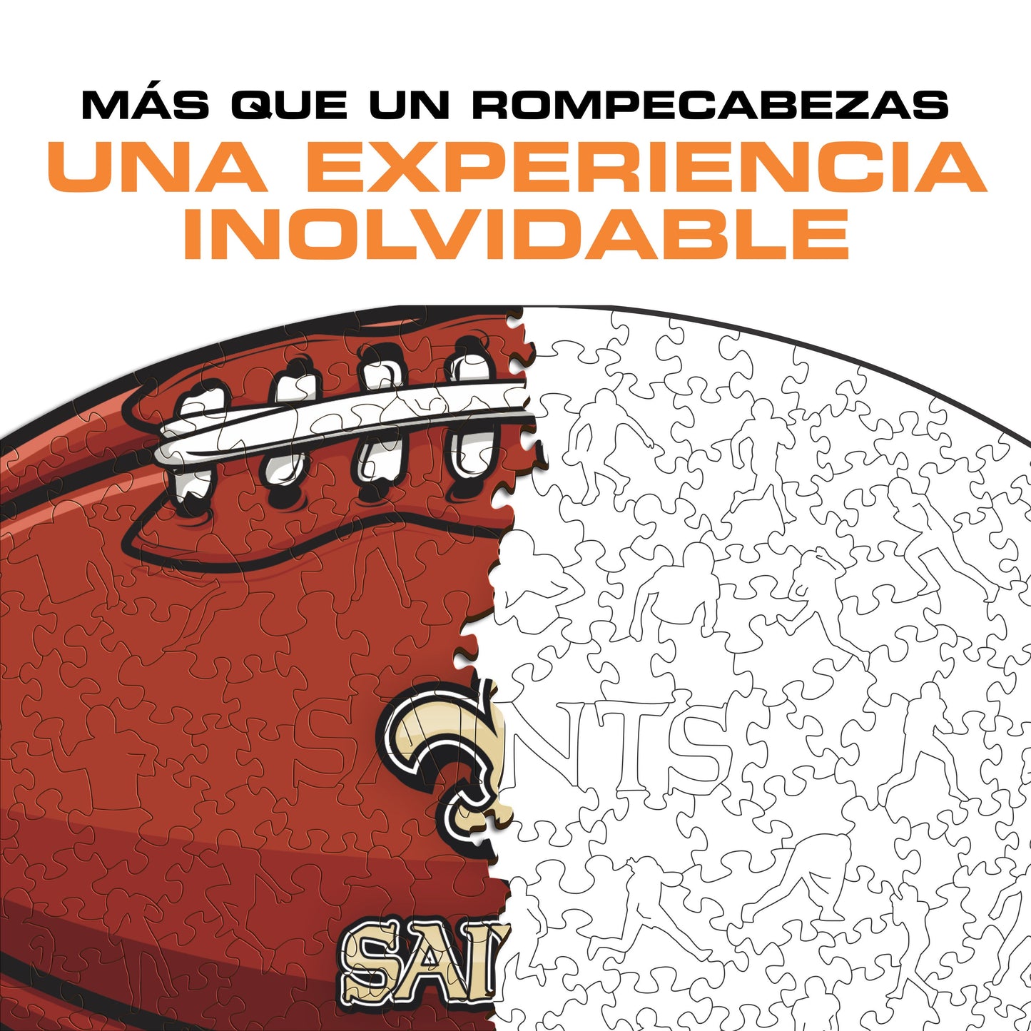 New Orleans Saints™ - Rompecabezas de Madera