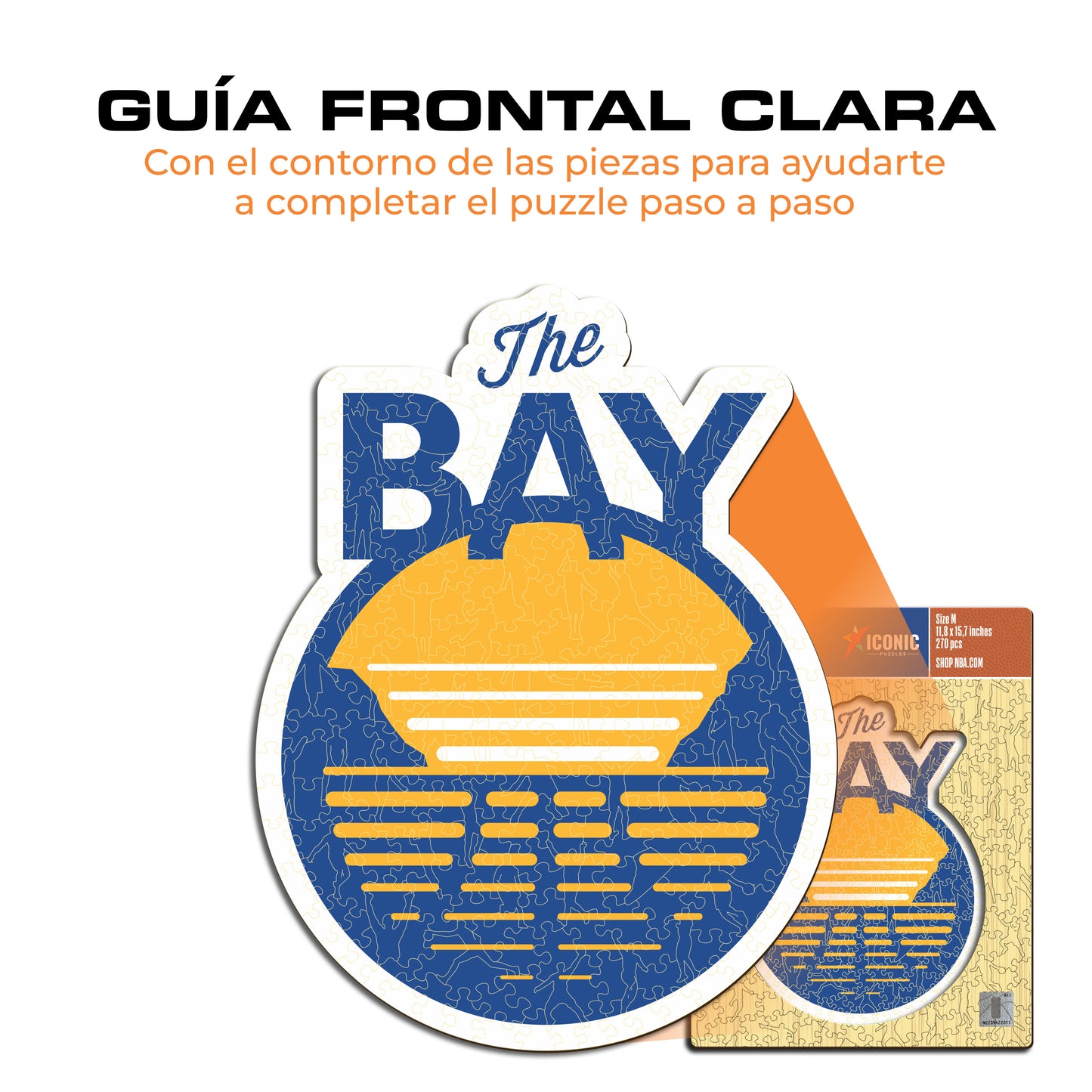 Golden State Warriors™ - Puzzle de Madera