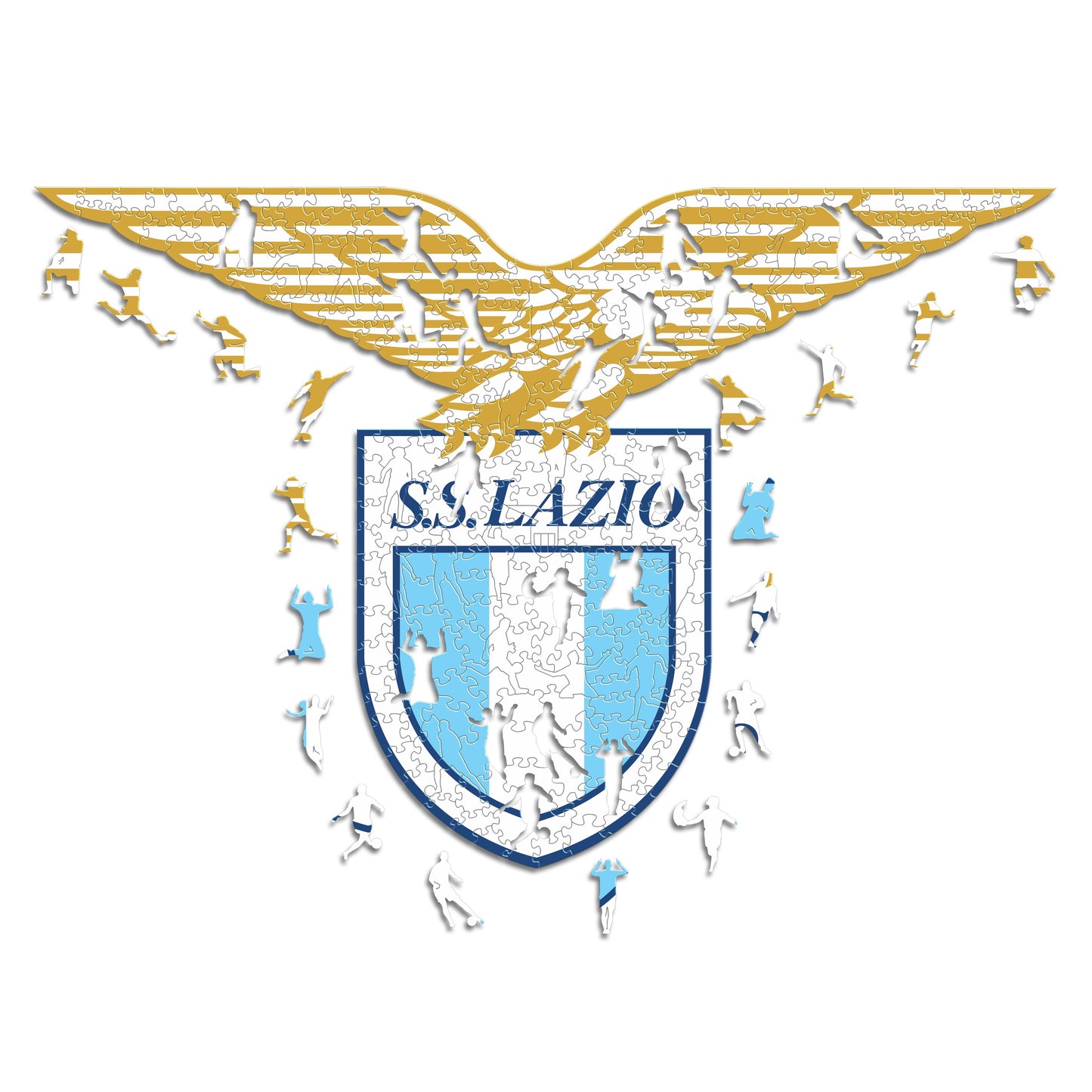 SS Lazio® Logo - Rompecabezas de Madera