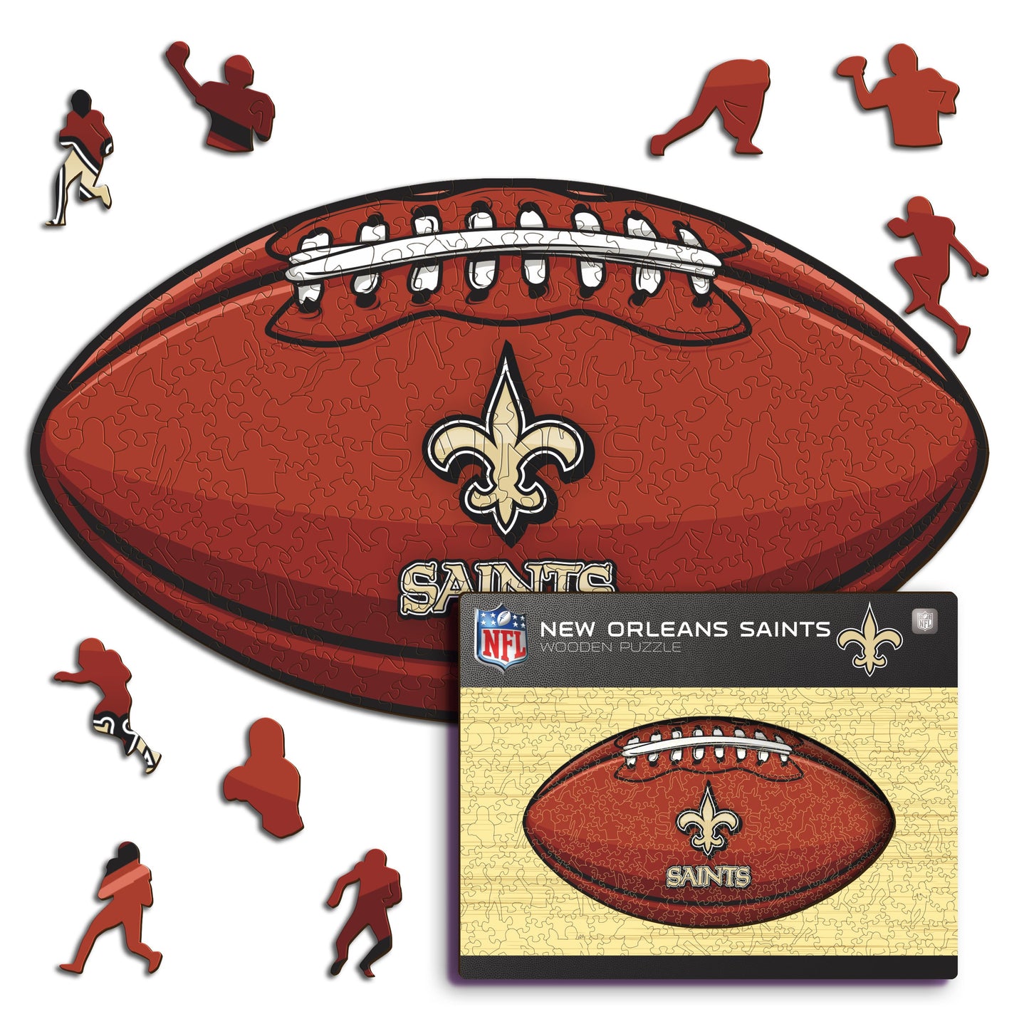 New Orleans Saints™ - Rompecabezas de Madera