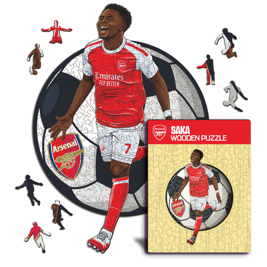 Bukayo Saka Puzle de Madera