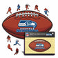 Seattle Seahawks™ - Rompecabezas de Madera