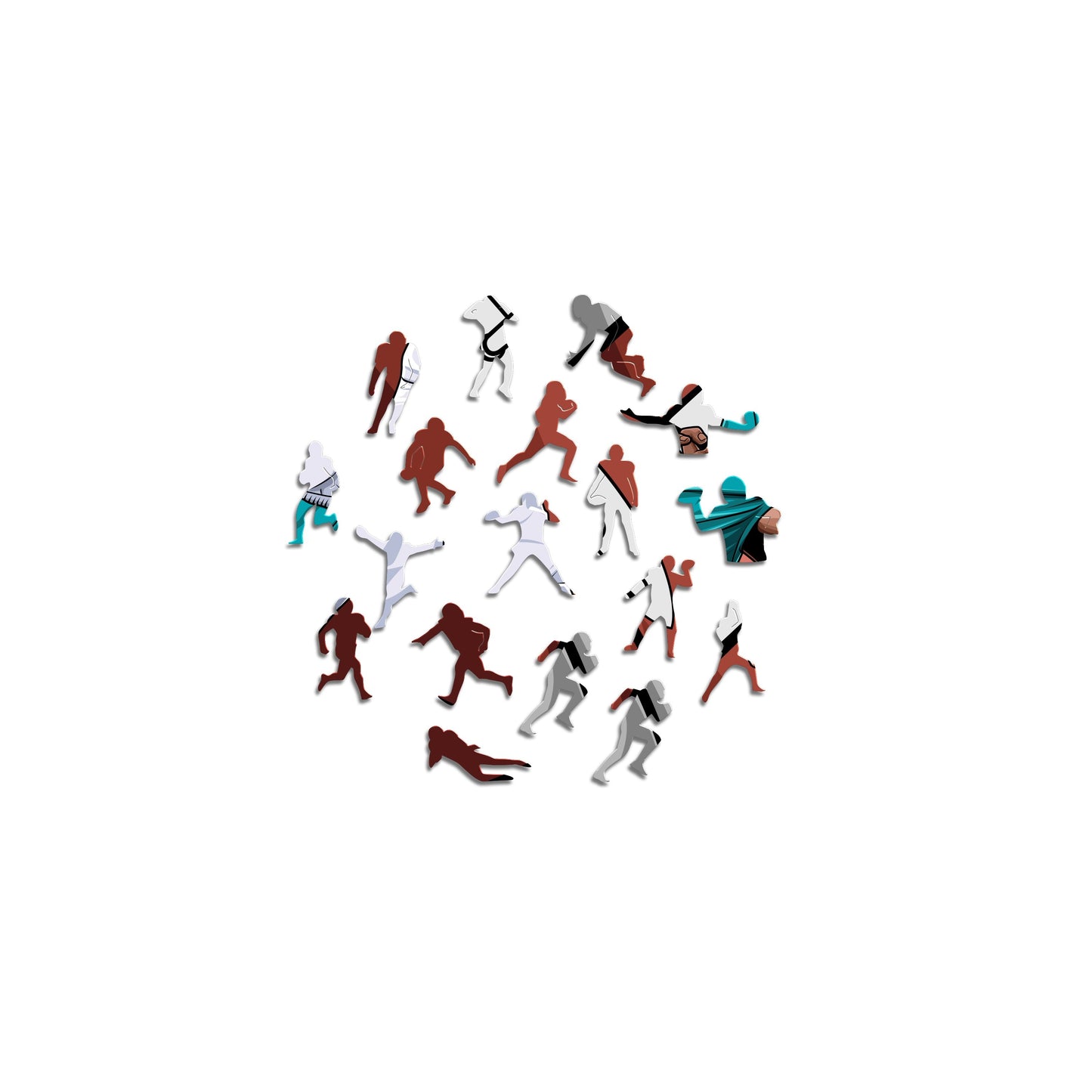 Tua Tagovailoa - Rompecabezas de Madera