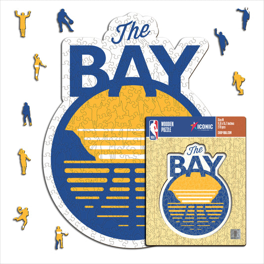 Golden State Warriors™ - Puzzle de Madera