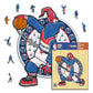 Washington Wizards™ Mascota Puzle de Madera