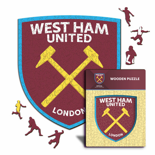 West Ham United FC® Logo - Rompecabezas de Madera