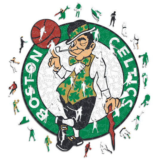 Boston Celtics™ - Rompecabezas de Madera