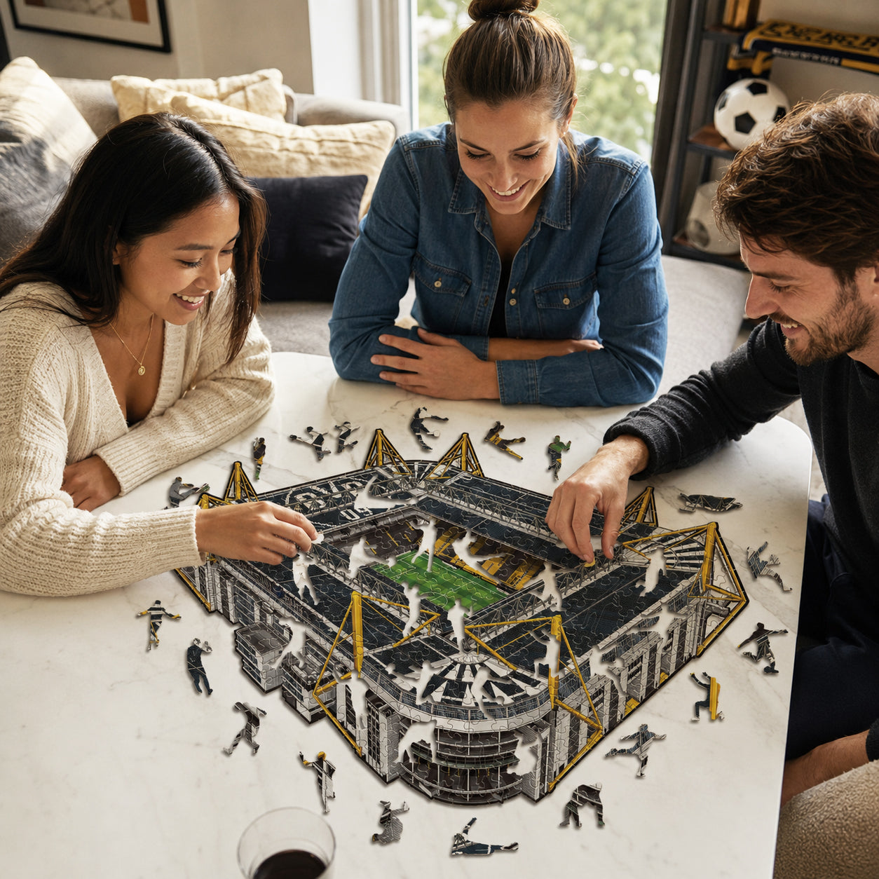 Borussia Dortmund® Signal Iduna Park Puzle de Madera