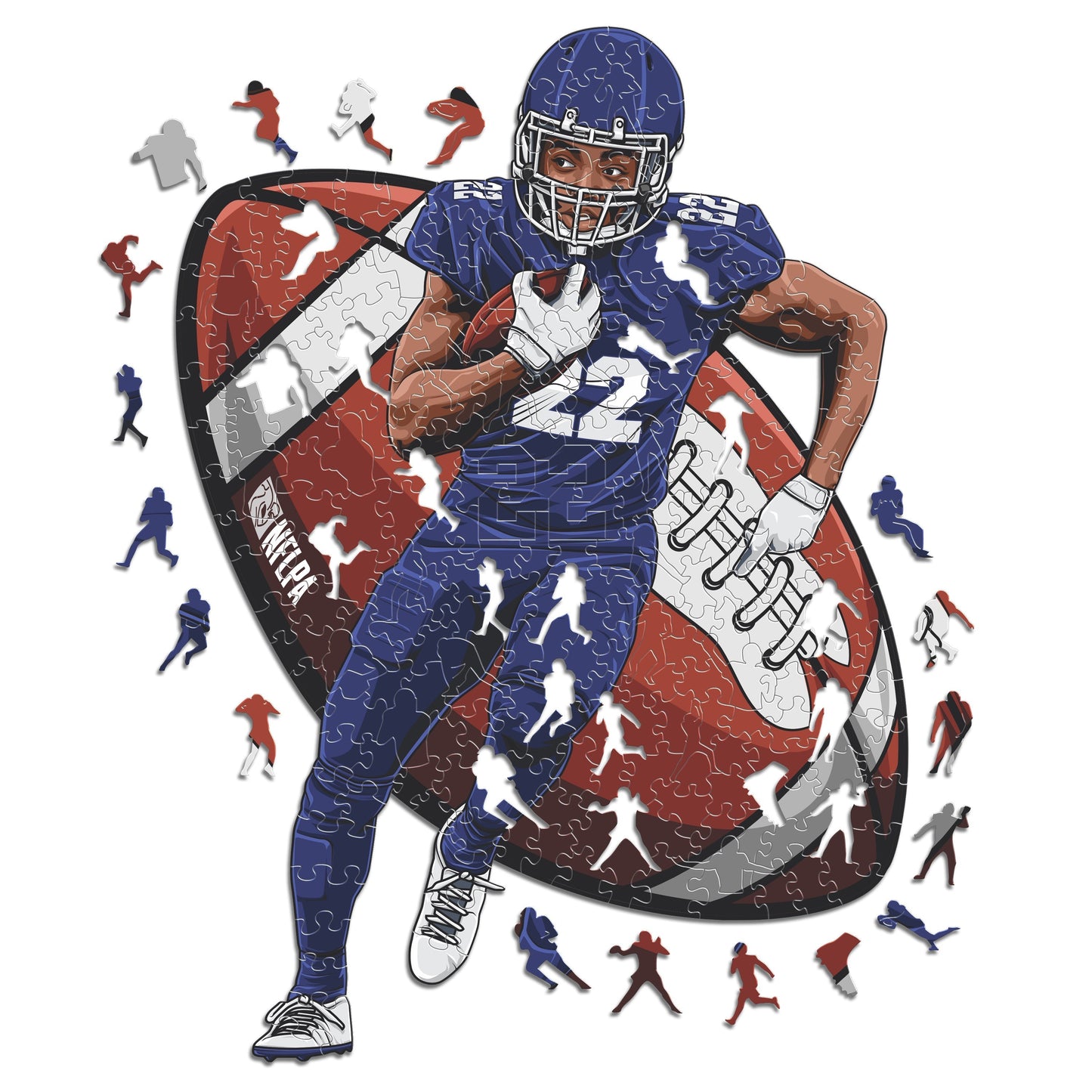 Derrick Henry - Rompecabezas de Madera