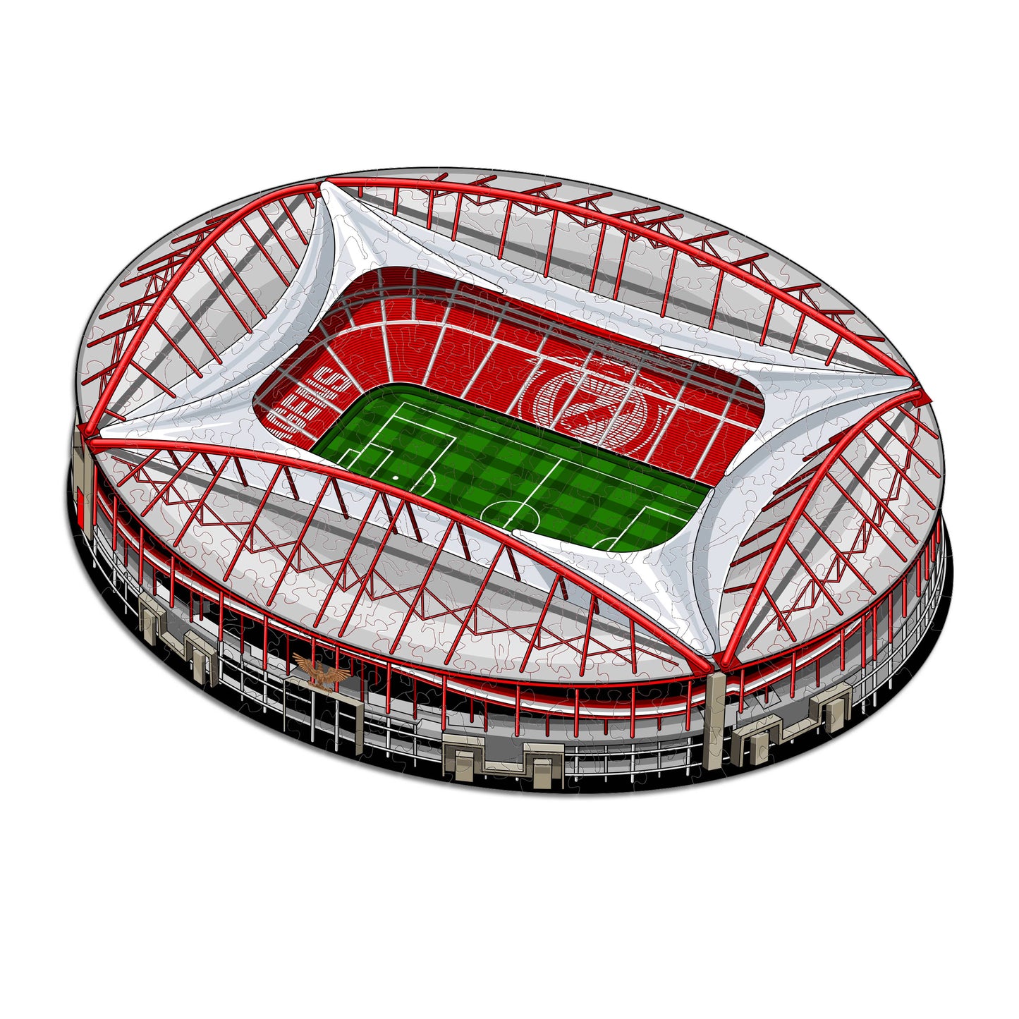 Estádio do SL Benfica® - Rompecabezas de Madera