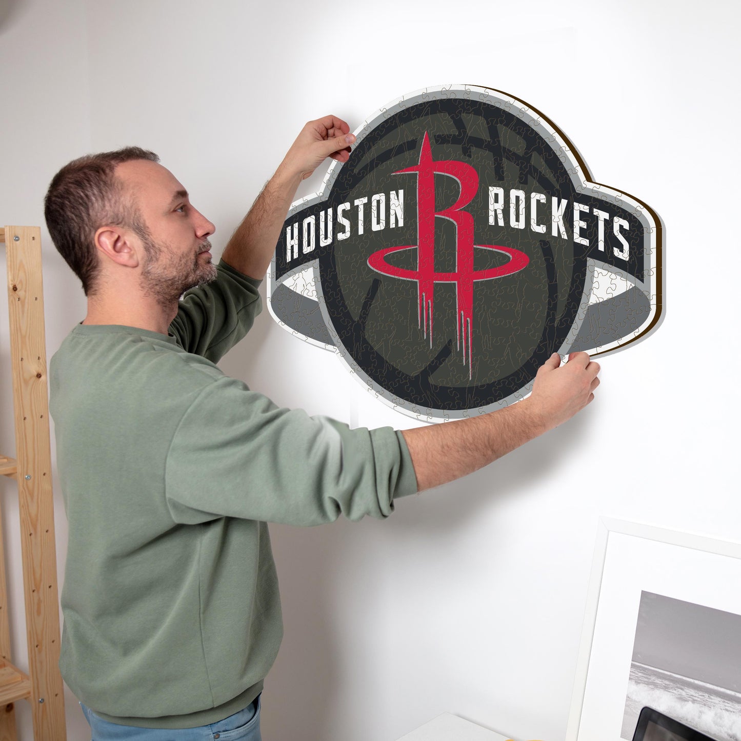 Houston Rockets™ - Rompecabezas de Madera