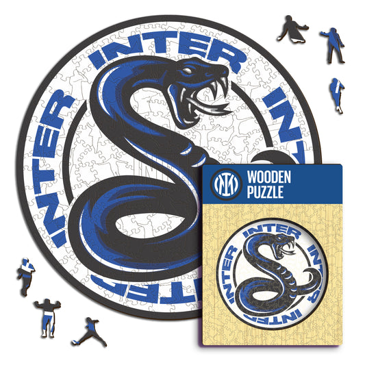FC Inter® Serpiente - Rompecabezas de Madera