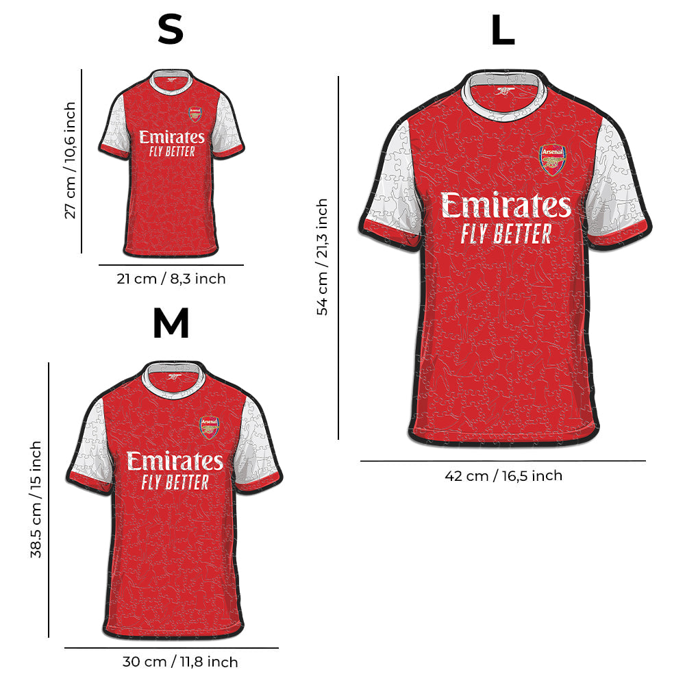 Arsenal FC® Camiseta - Rompecabezas de Madera