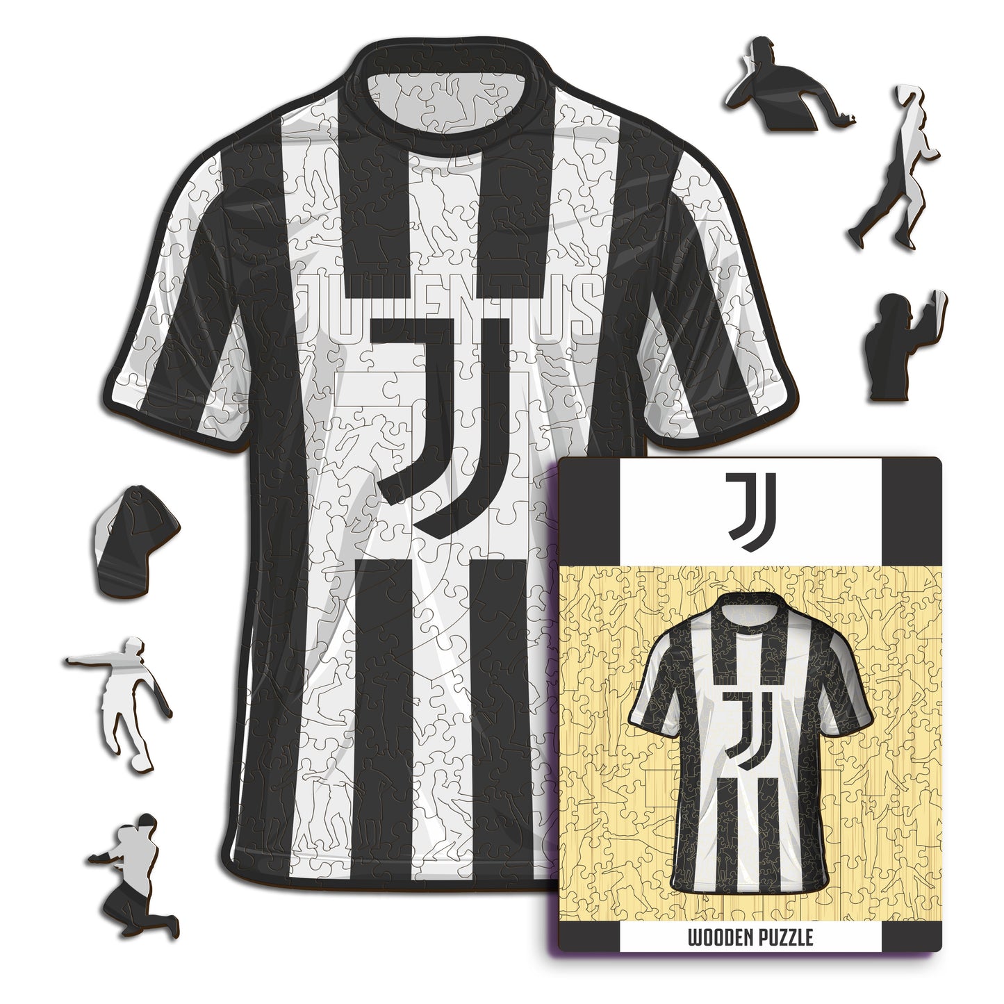 Juventus FC® Camiseta - Rompecabezas de Madera