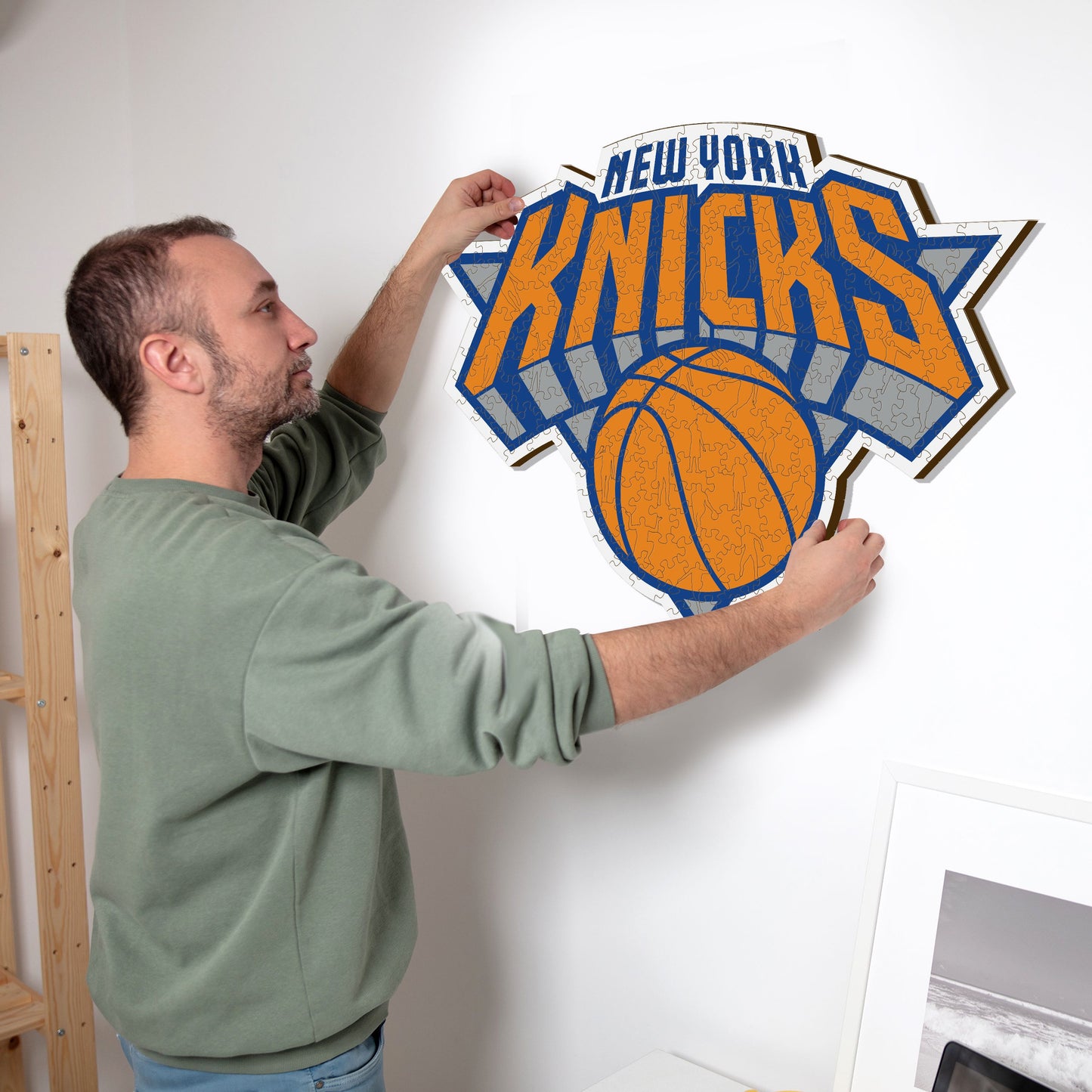 New York Knicks™ - Rompecabezas de Madera