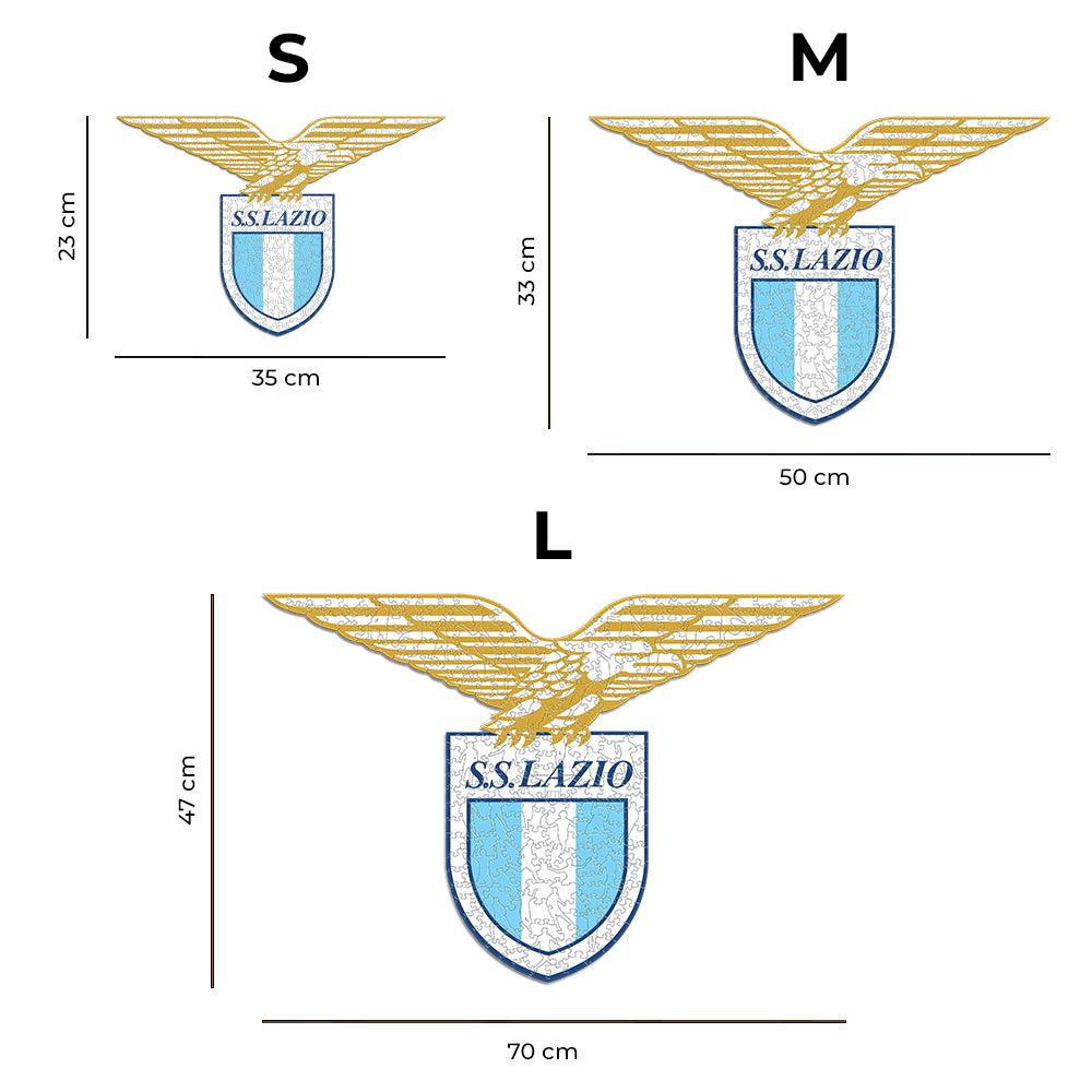 SS Lazio® Logo - Rompecabezas de Madera