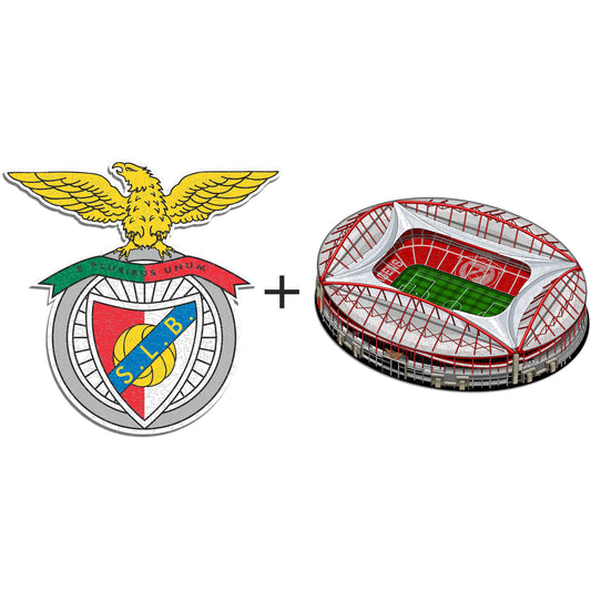 2 PACK SL Benfica® Logo + Estádio