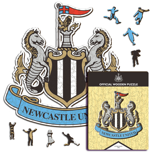 Newcastle United FC® Logo - Rompecabezas de Madera