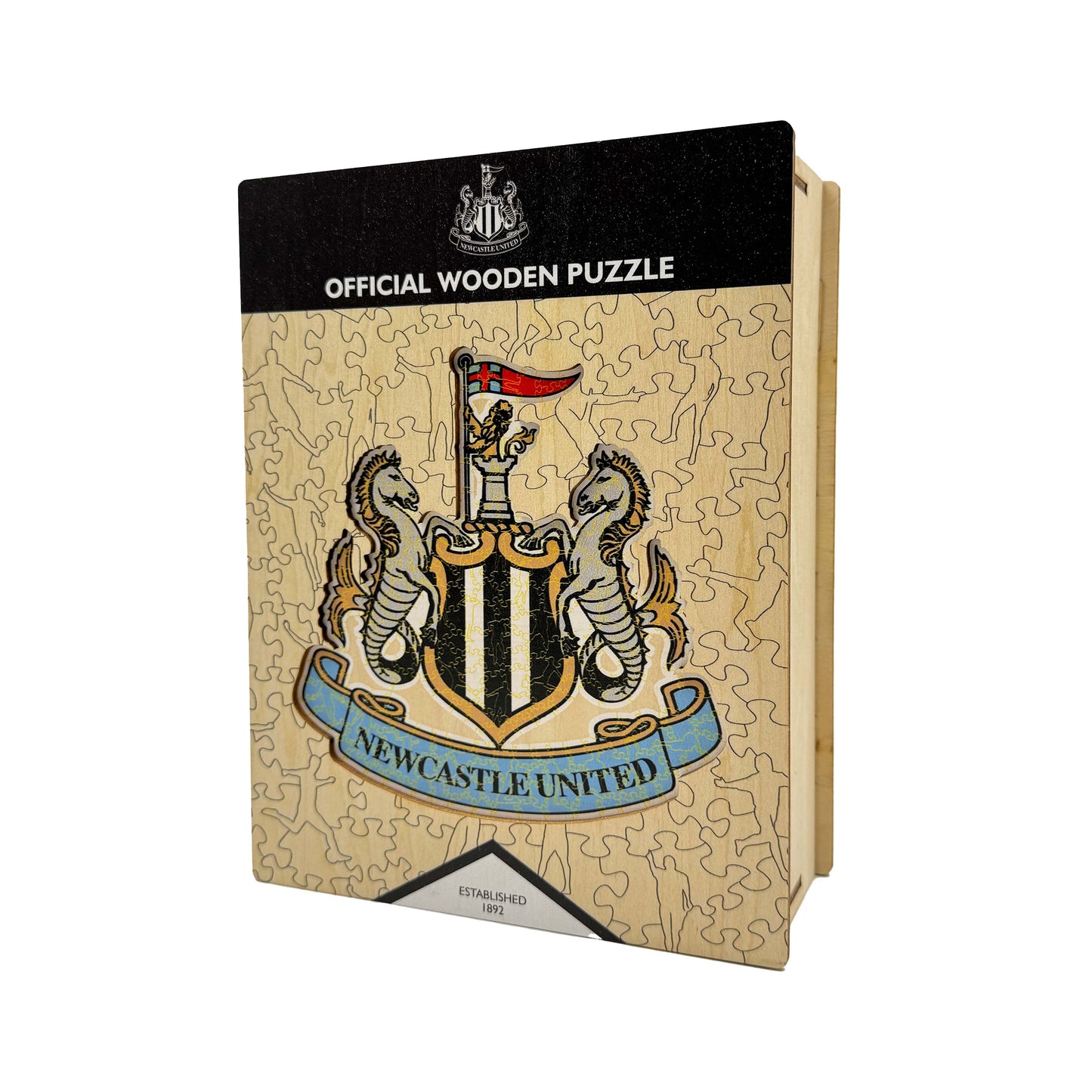 Newcastle United FC® Logo - Rompecabezas de Madera