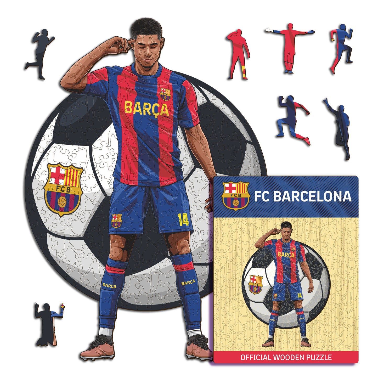 Marcus Rashford - Rompecabezas de Madera