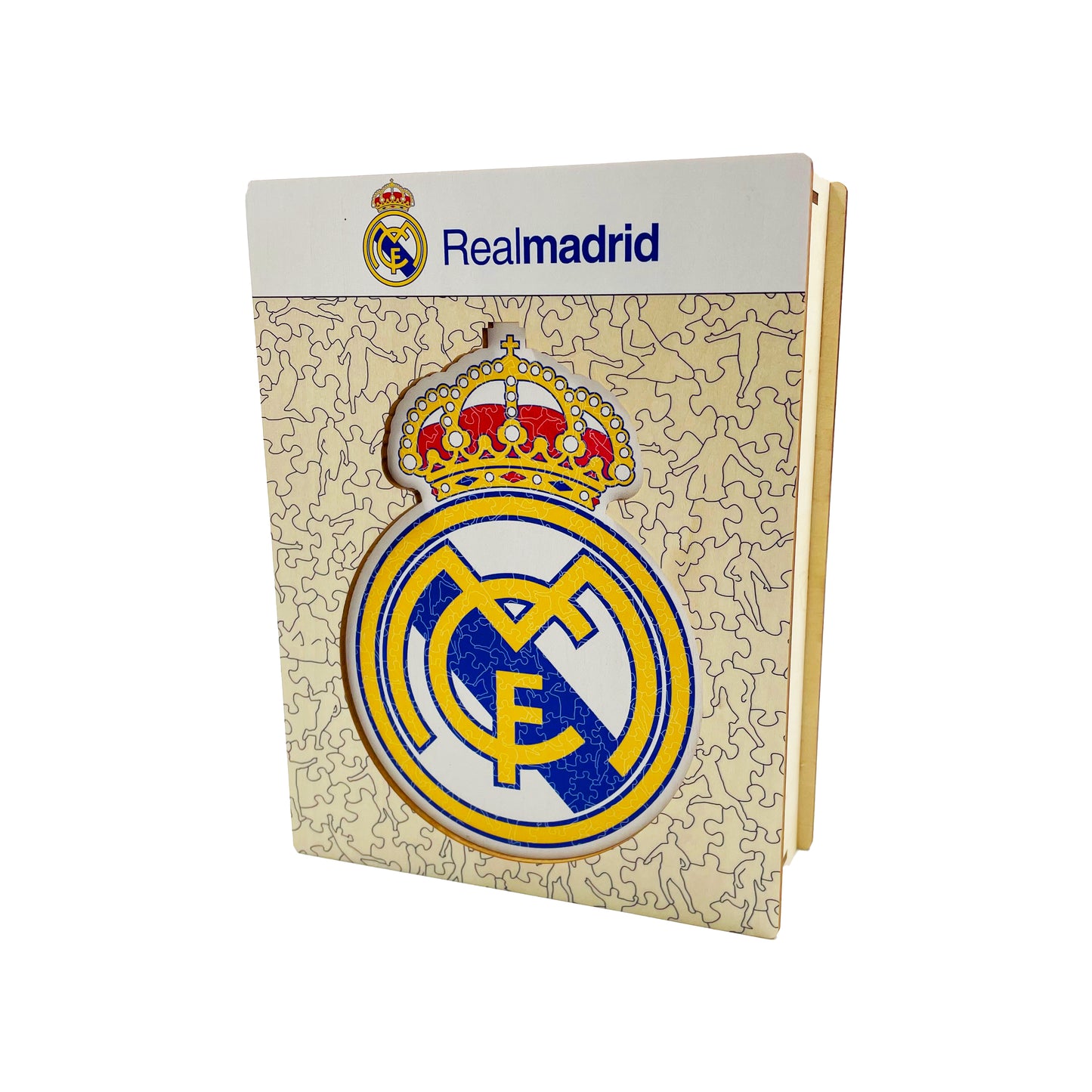 Real Madrid CF® Logo - Rompecabezas de Madera