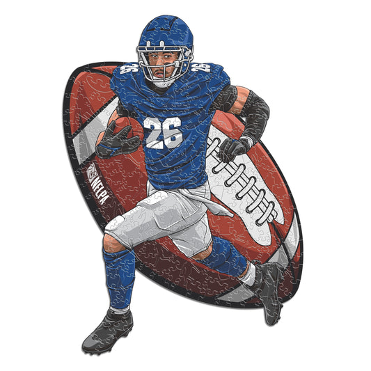 Saquon Barkley - Rompecabezas de Madera