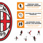AC Milan® Logo - Rompecabezas de Madera