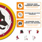 AS Roma® Logo Lupetto - Rompecabezas de Madera