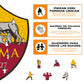 AS Roma® Logo - Rompecabezas de Madera