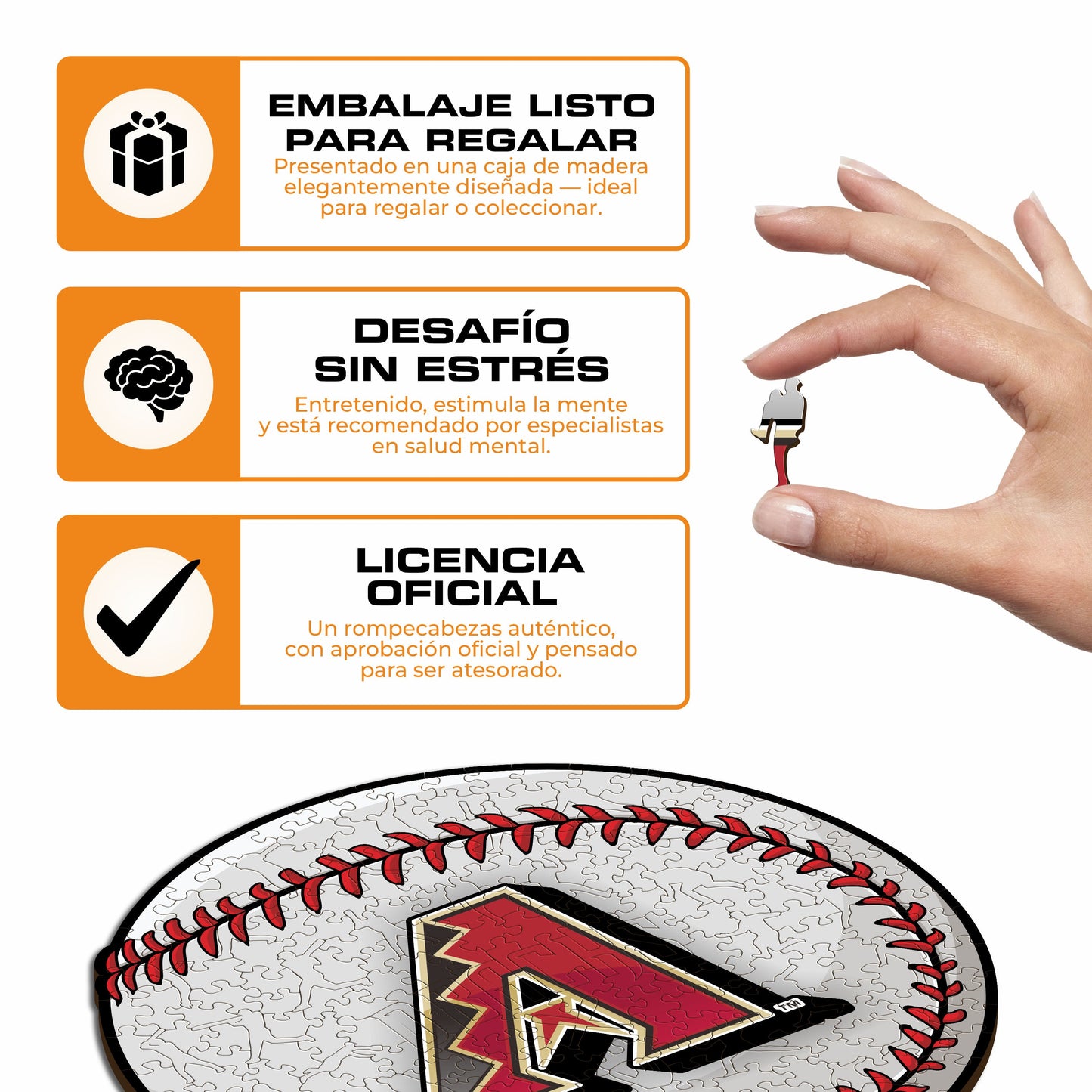 Arizona Diamondbacks™ - Rompecabezas de Madera