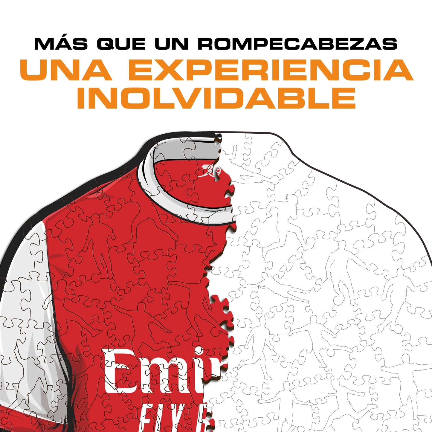 Arsenal FC® Camiseta - Rompecabezas de Madera