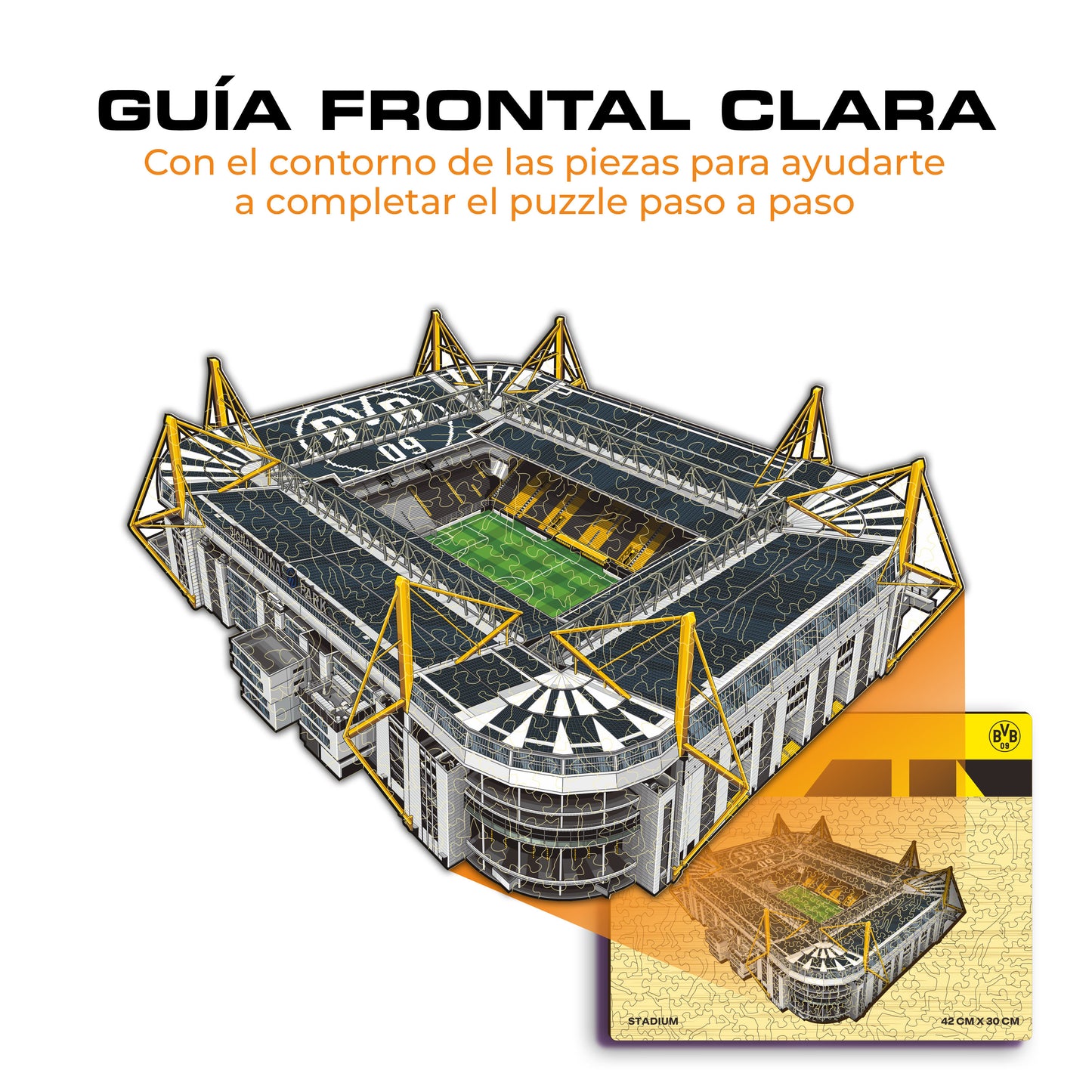 Borussia Dortmund® Signal Iduna Park Puzle de Madera