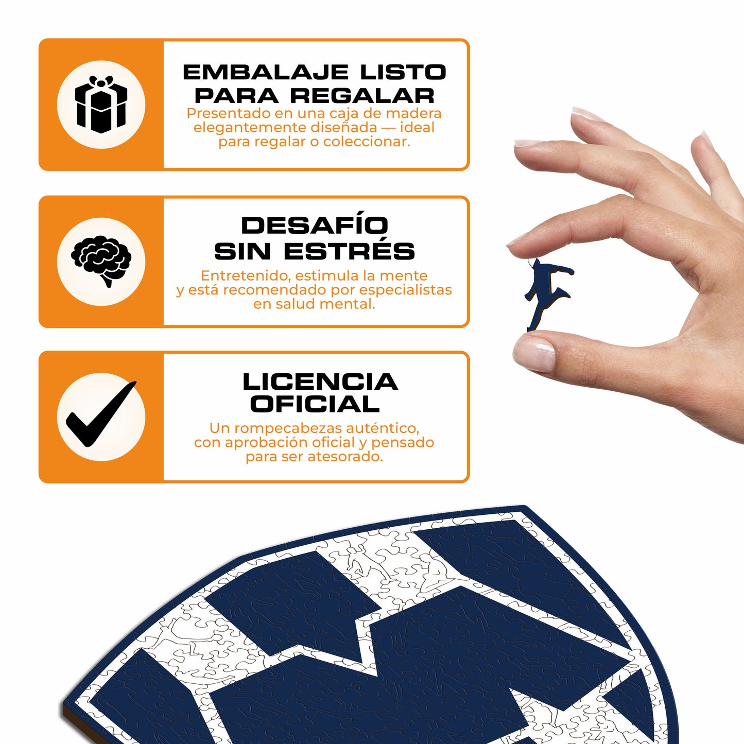 Club de Futbol Monterrey® Logo - Rompecabezas de Madera