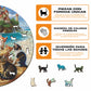 Gatitos en la Playa - Rompecabezas de Madera