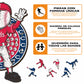 Cincinnati Reds™ Mascota - Rompecabezas de Madera