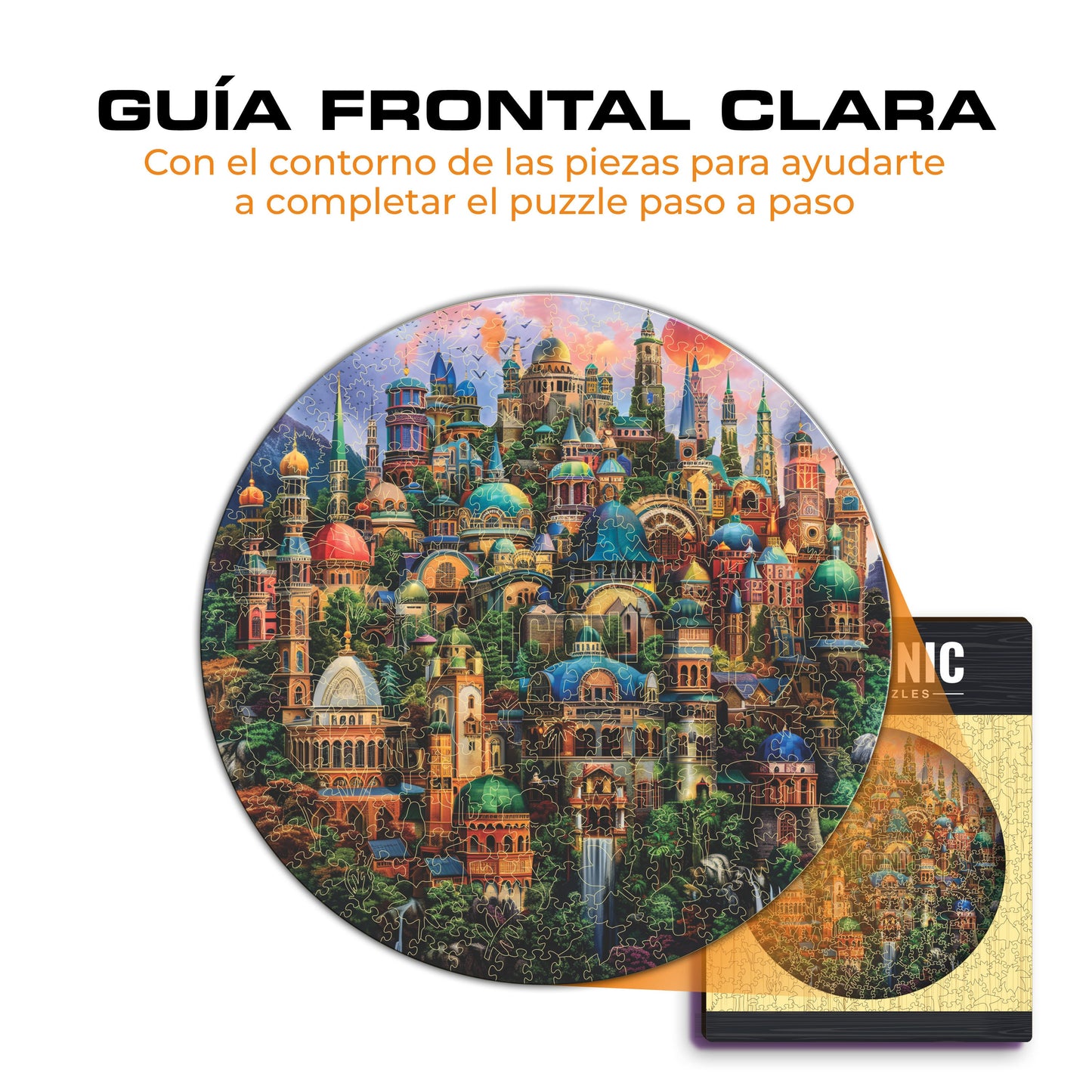 Ciudad Encantada - Rompecabezas de Madera