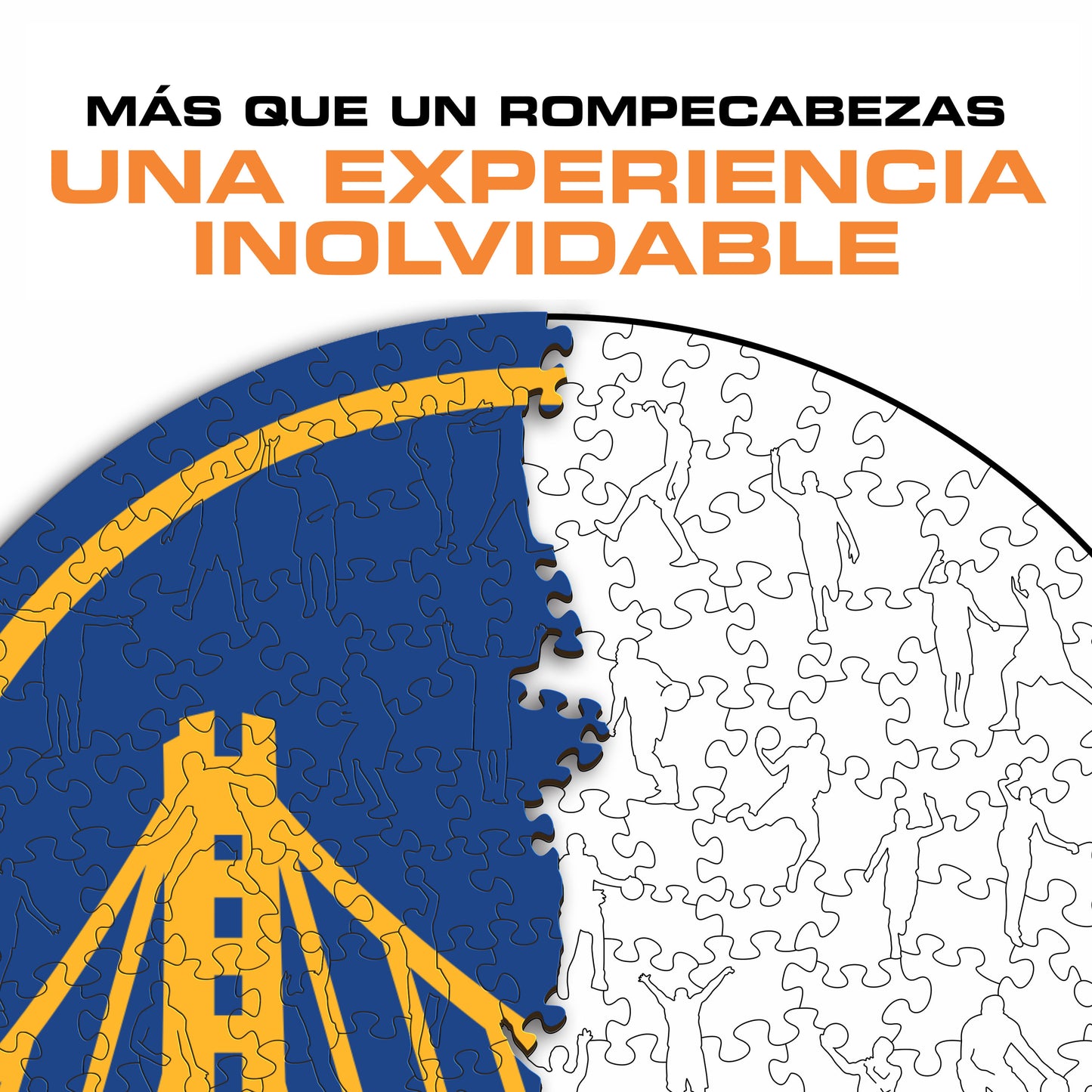 Golden State Warriors™ - Rompecabezas de Madera